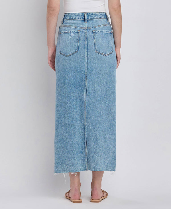 Midi Jean Skirt