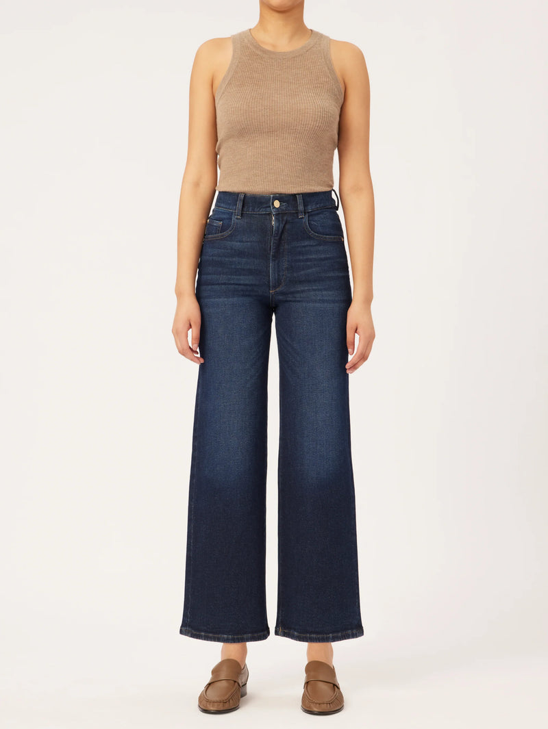 hepburn wide leg high rise vintage