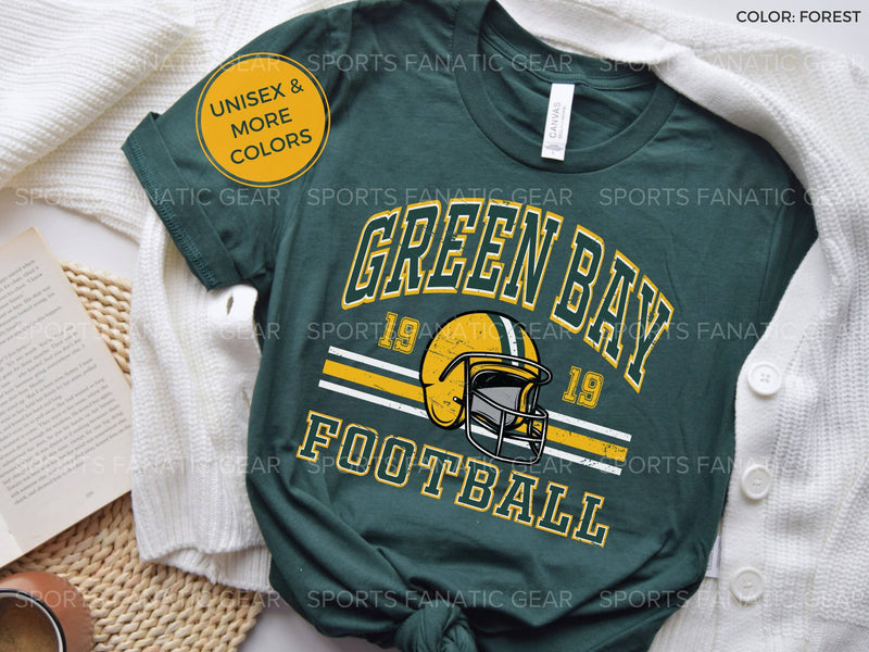 Green Bay Football Tee /Green