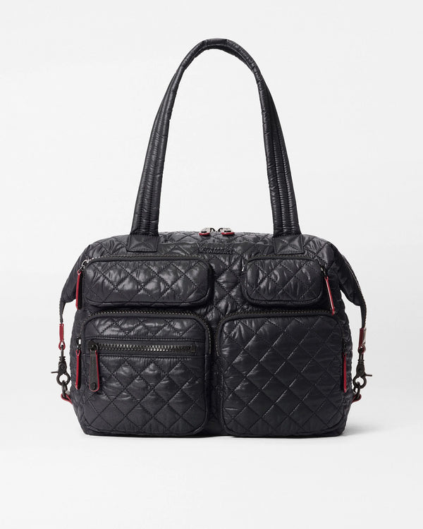 Black Large Sutton Travel Bag