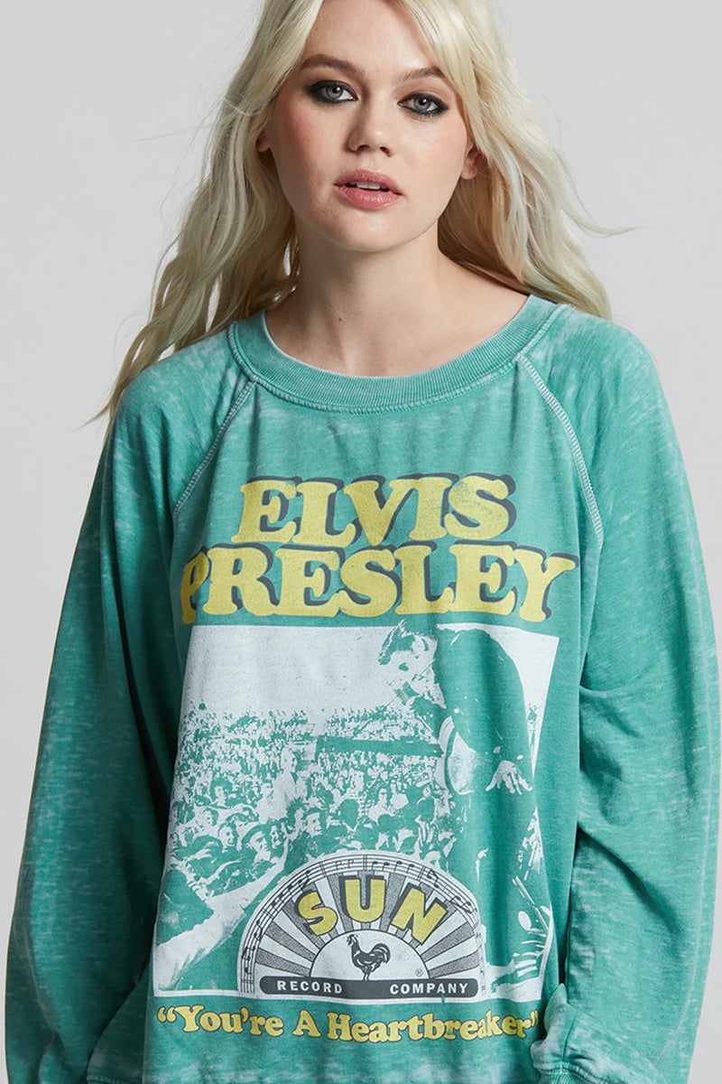 Elvis Burnout Sweatshirt