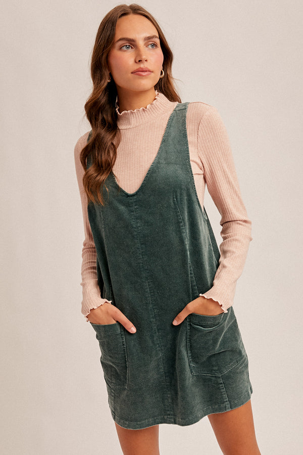 Hunter Corduroy Dress