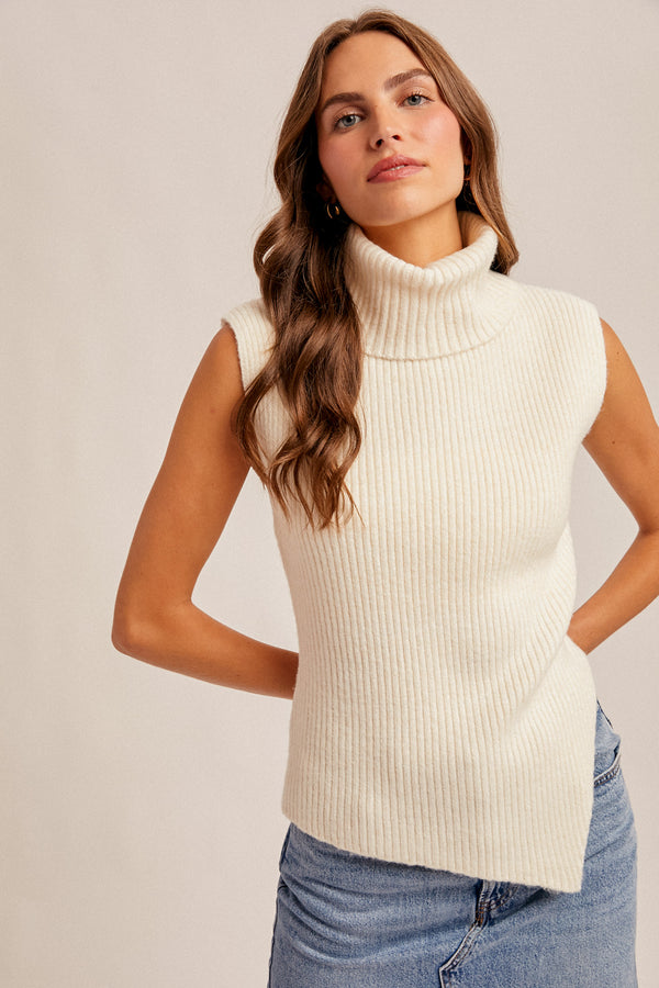 Asymmetrical Sweater Vest