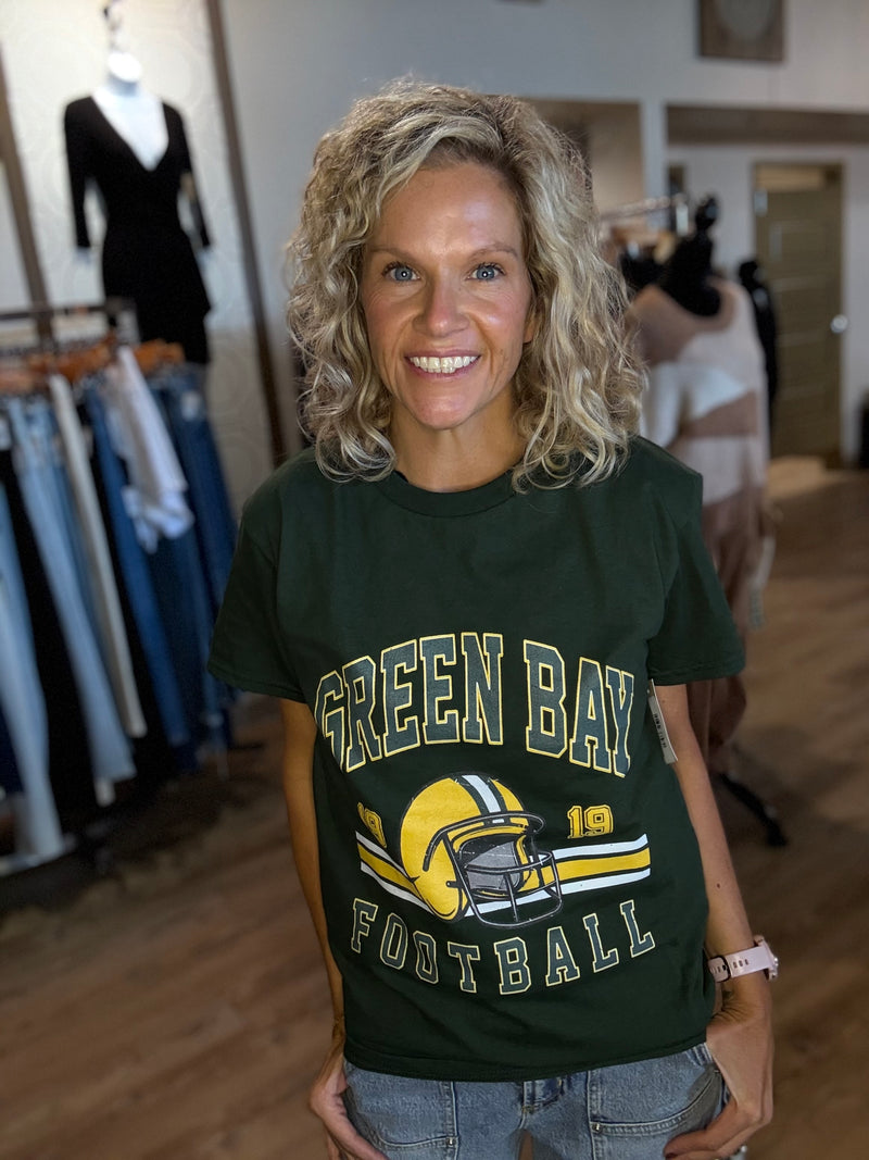Green Bay Football Tee /Green