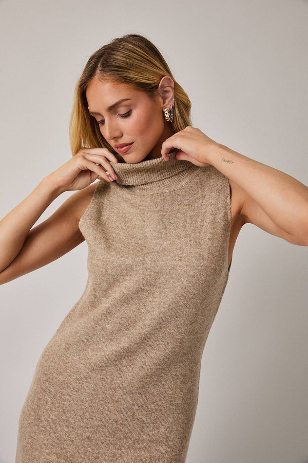 Mocha Sweater Dress