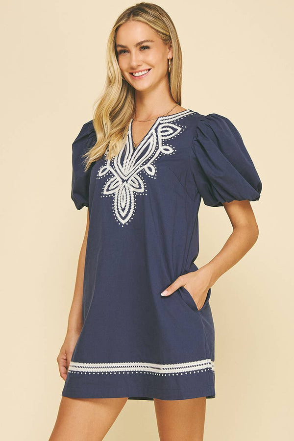 Embroidered Dress
