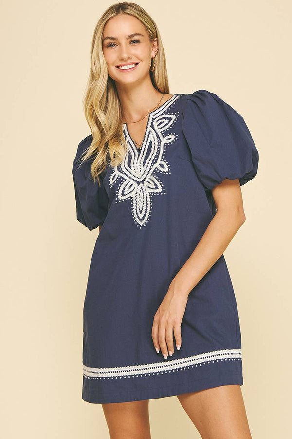 Embroidered Dress