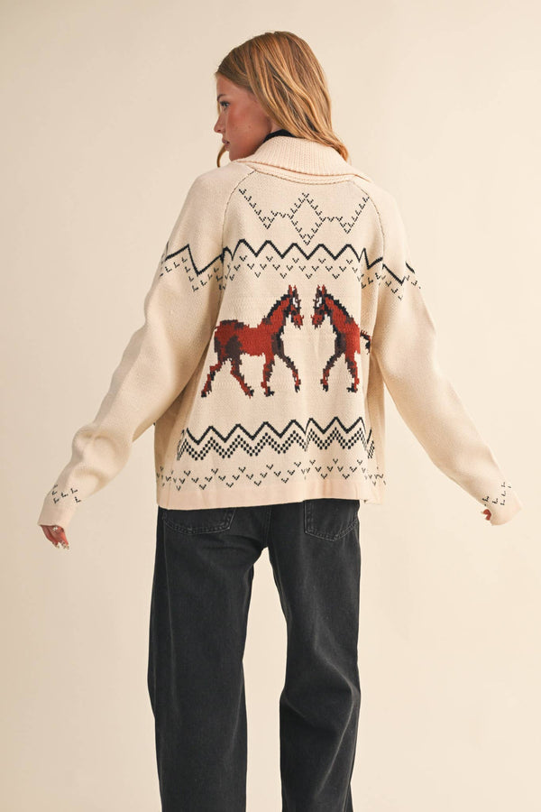 Horse Cardigan