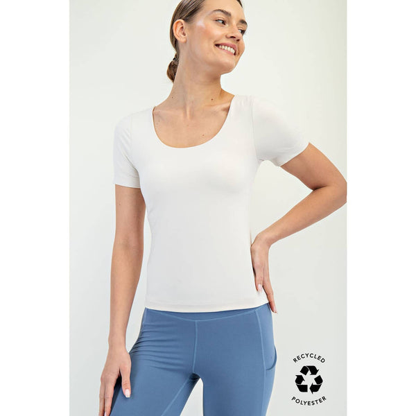 Butter White Short Sleeve