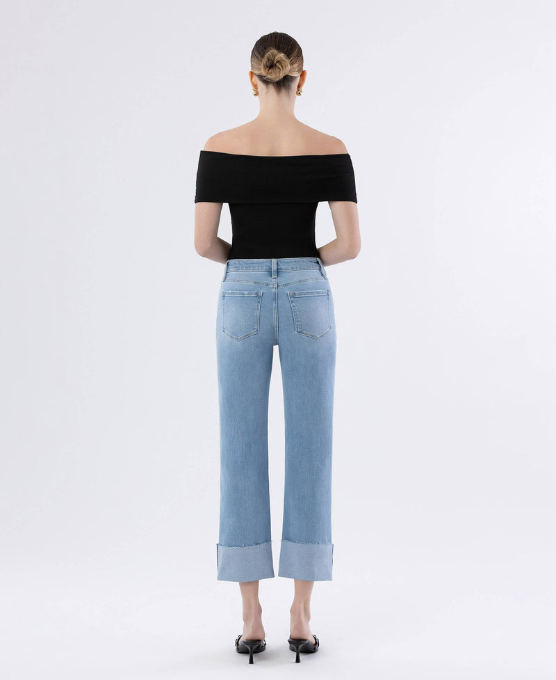 Jude Straight Cuffed Jean