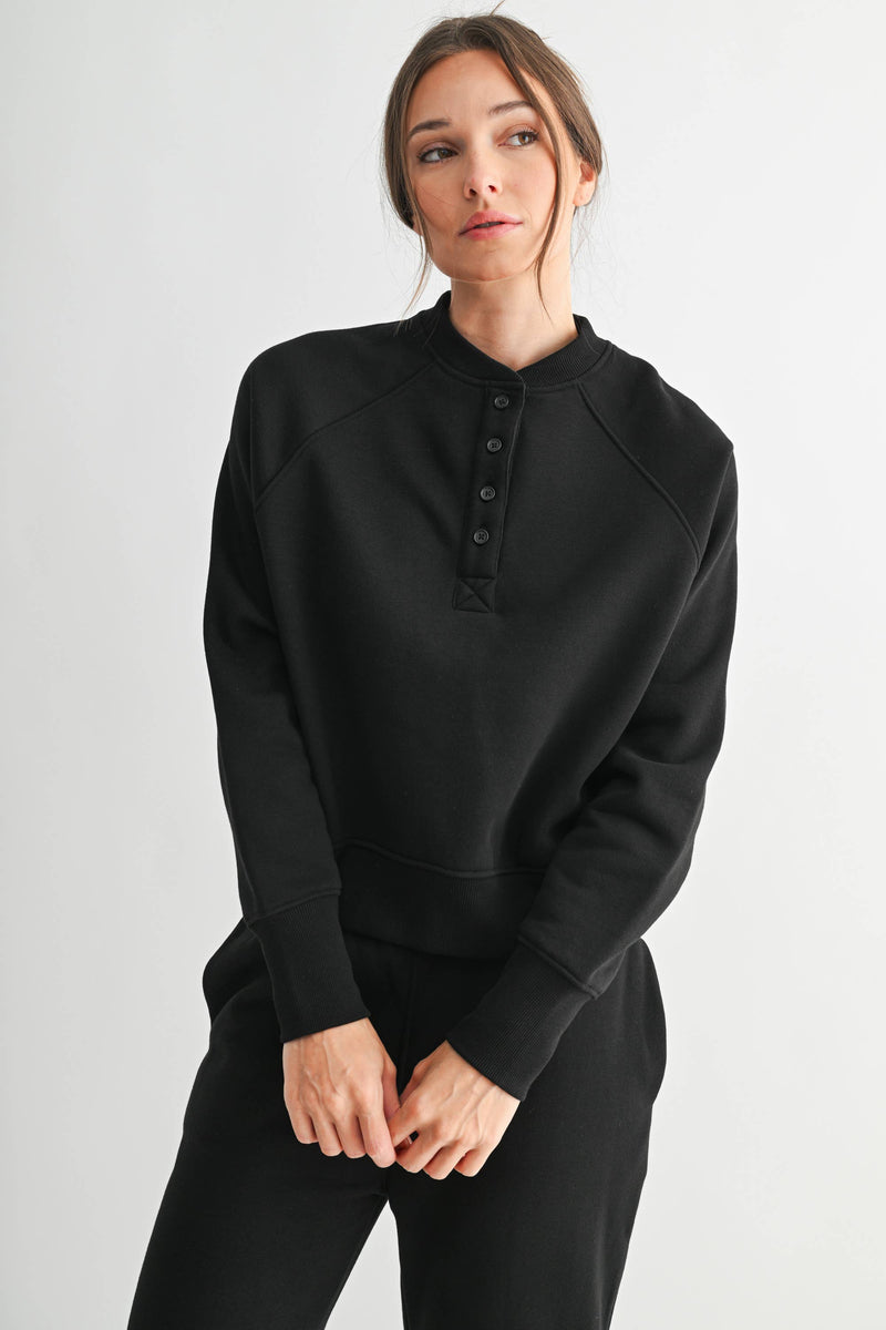 Hearth Black Pullover