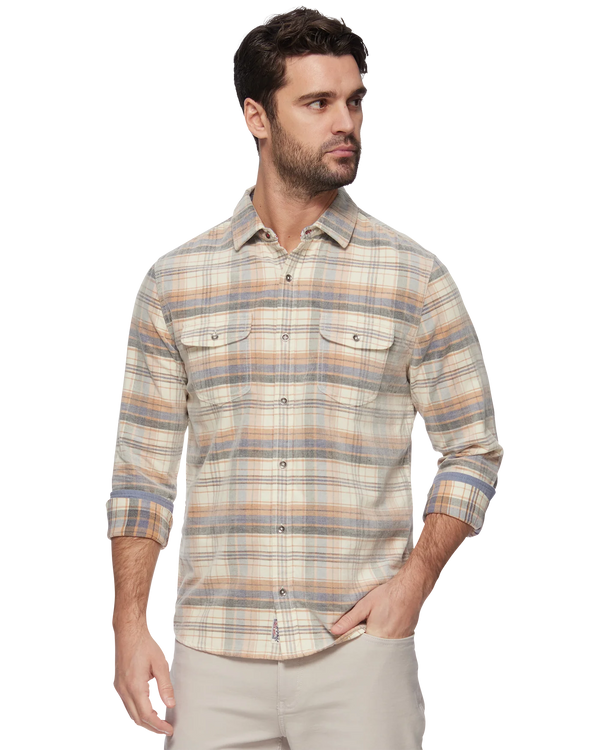 Rust Plaid Shirt