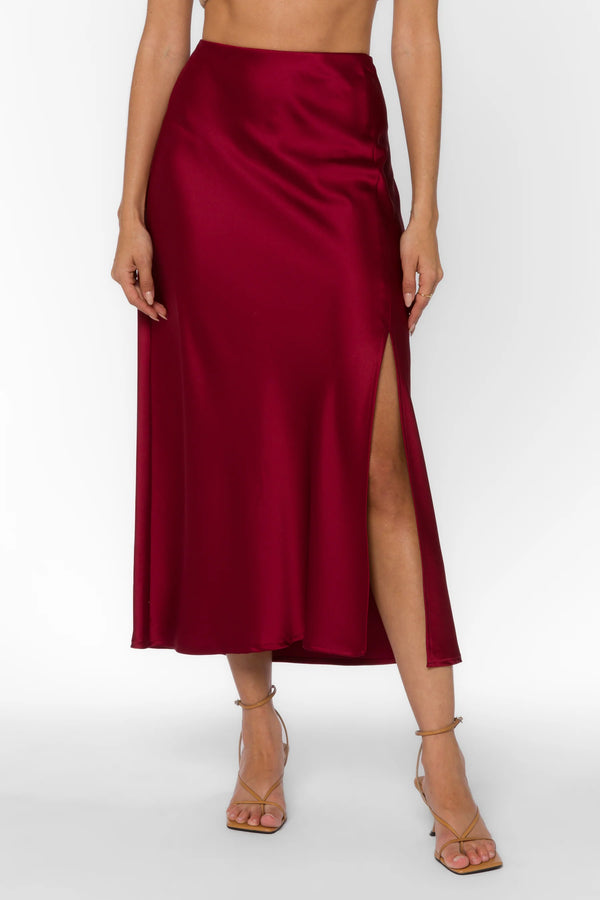 Crimson Skirt