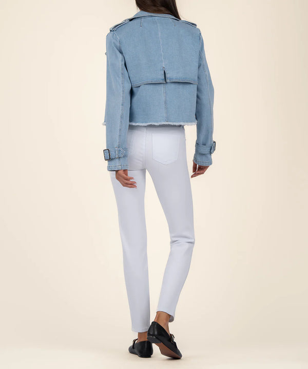 Double-Breasted Crop Jacket