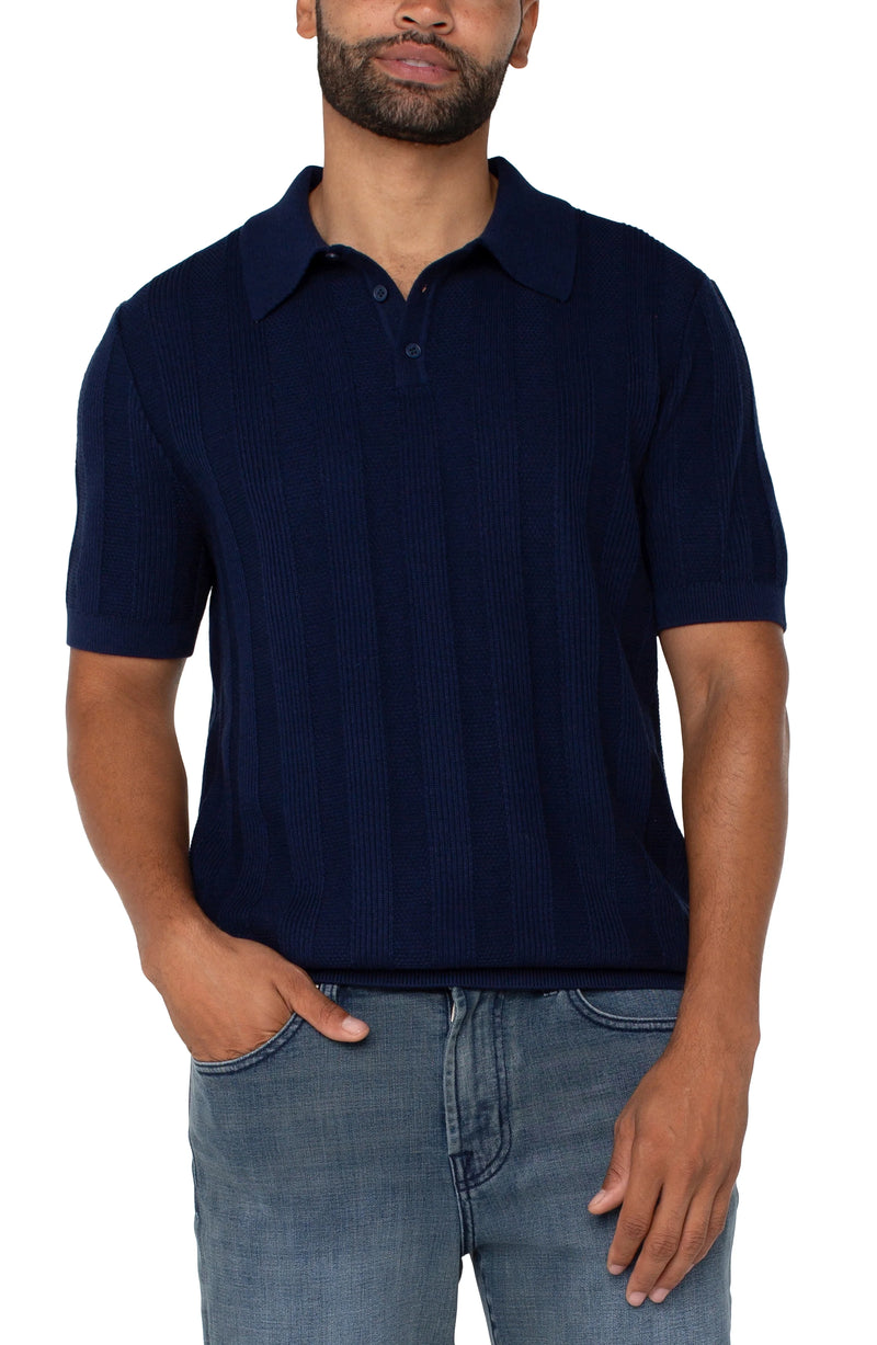 Sweater Knit Polo