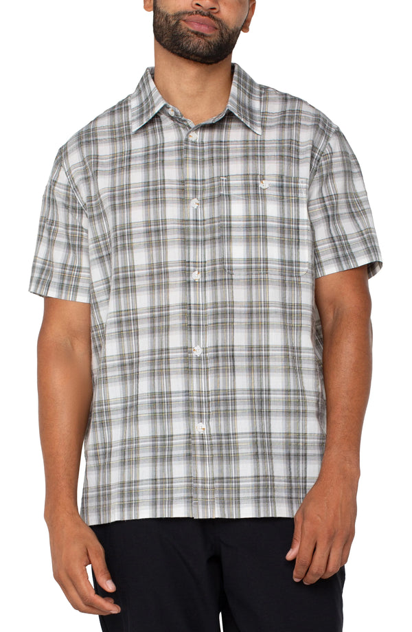 Sage Plaid Shirt