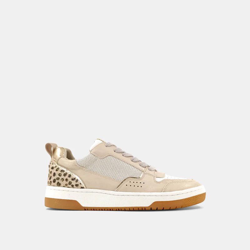 Gold Cheetah Sneaker