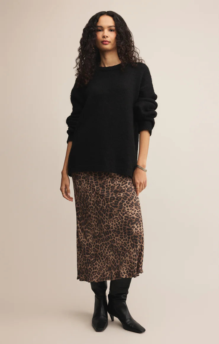 Izabel Leopard Skirt