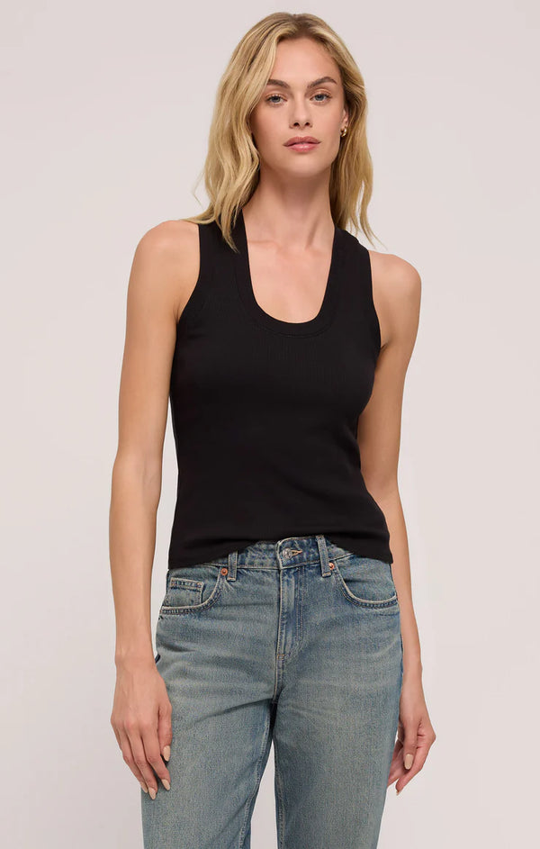 Sirena Rib Tank Black