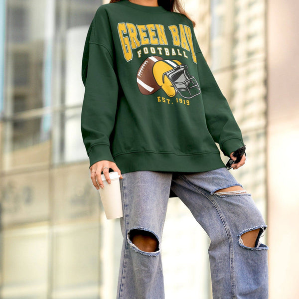 Vintage Green Bay Football  Sweatshirt