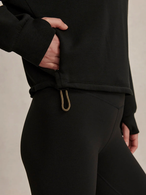 Sian Cropped Half Zip