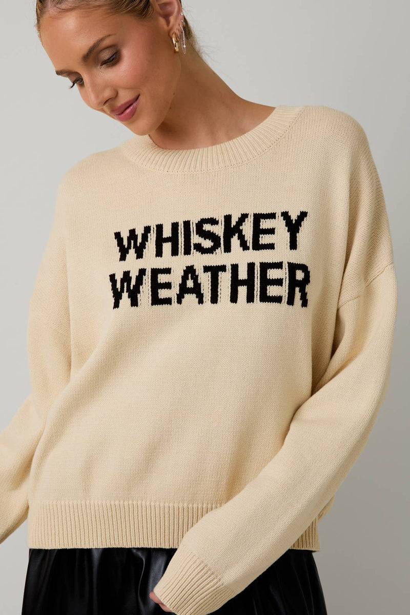 Whiskey Weather Sweater