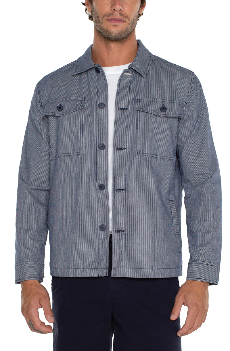 Overshirt W/ Flap Pockets