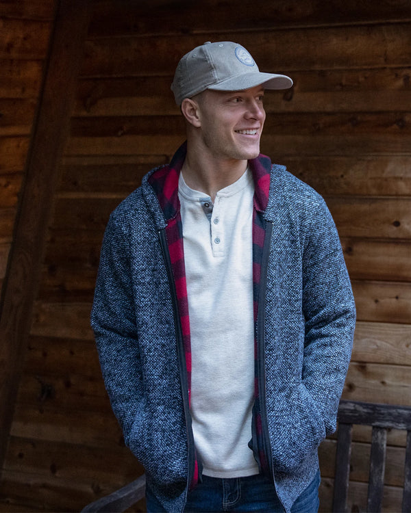 Marled Hooded Sweater