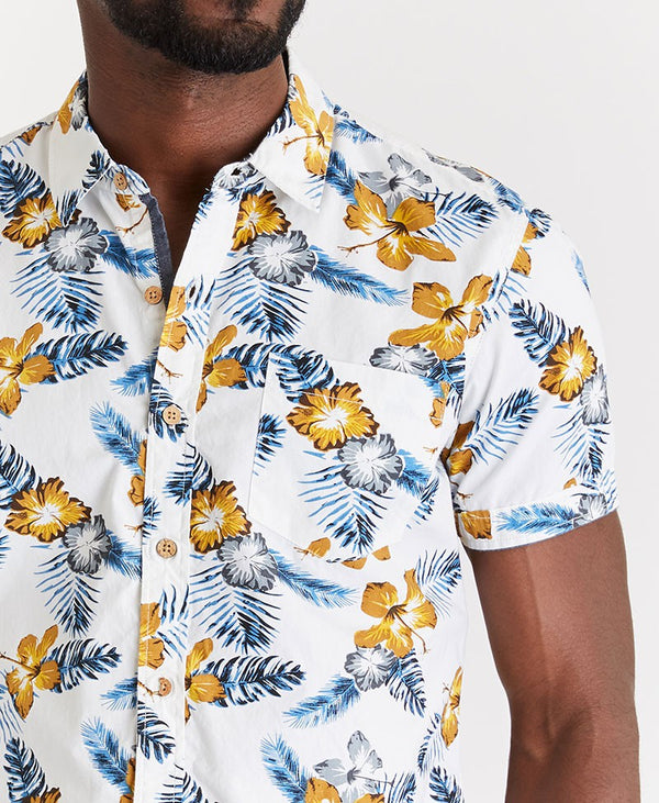 Golden Hibiscus Shirt