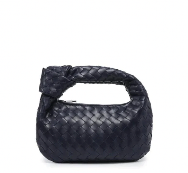 Braided Hattie Bag - black