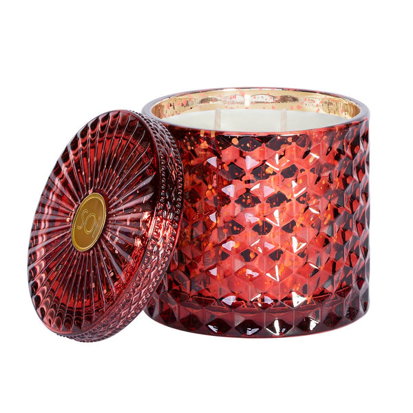 Holiday Spice Shimmer 15oz Double Wick
