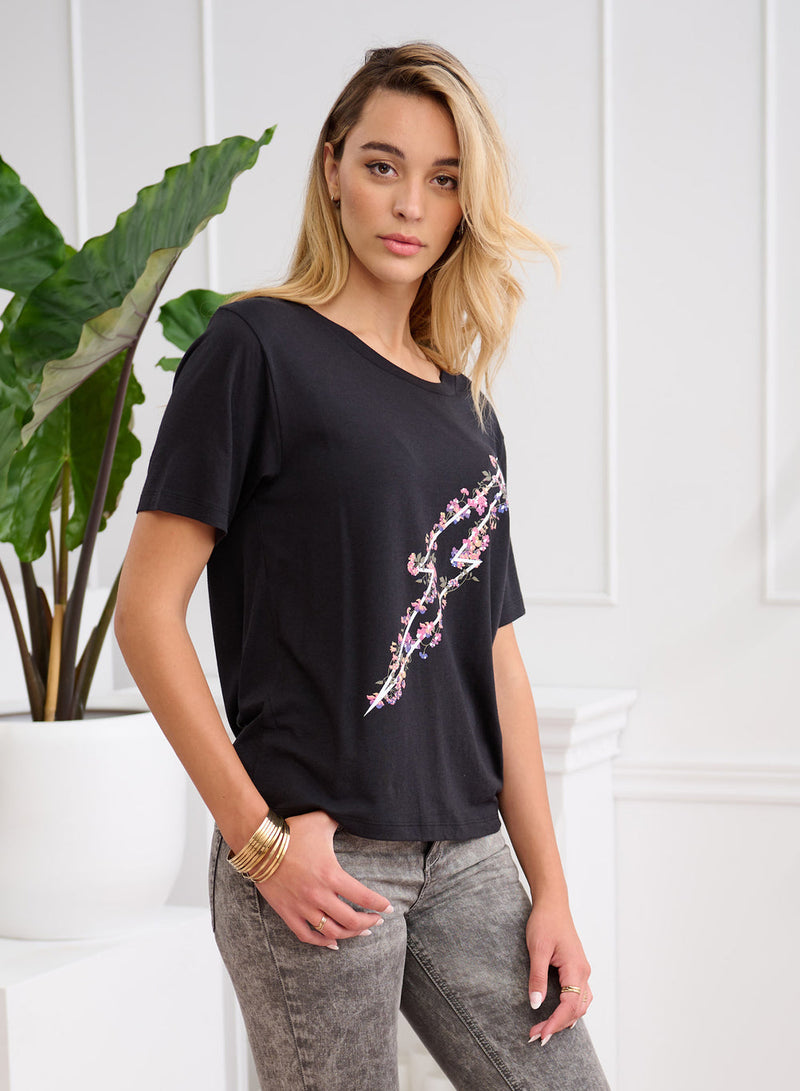 Floral Bolt T-Shirt