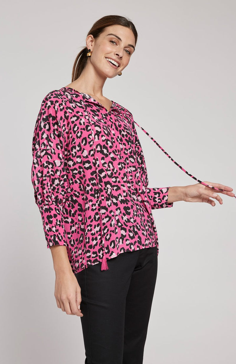 Cassidy Silk Tie Top