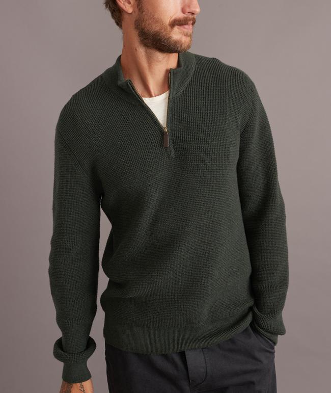Linden Quarter Zip Sweater