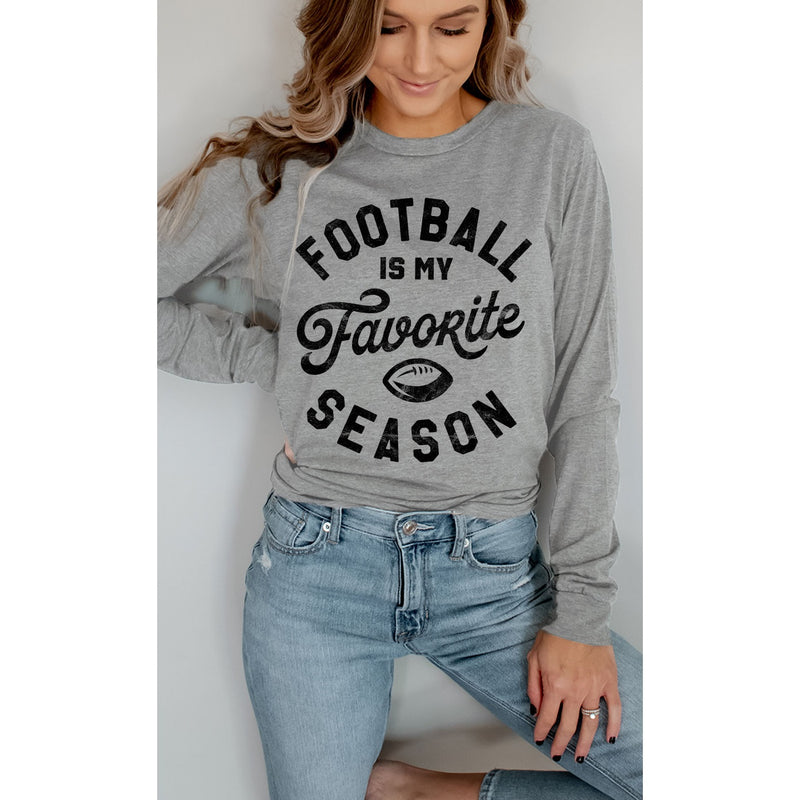 Football Season Long Sleeve Tee